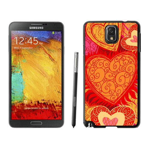 Valentine Love Painting Samsung Galaxy Note 3 Cases DWO - Click Image to Close